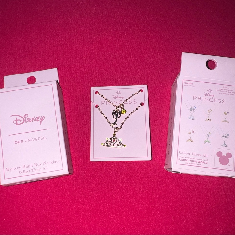 Disney Belle Blind Box Necklace Set - Picture 2 of 2